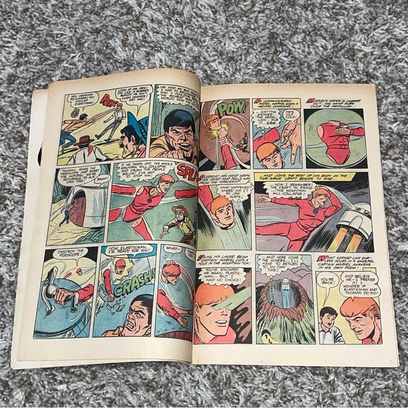 VINTAGE 1966 M.F. ENTERPRISES CAPTAIN MARVEL Silver Age Giant Size Comic #2 - Picture 8 of 9